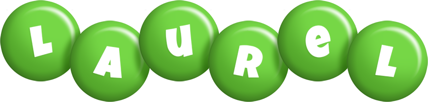 Laurel candy-green logo