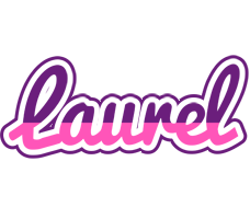 Laurel cheerful logo