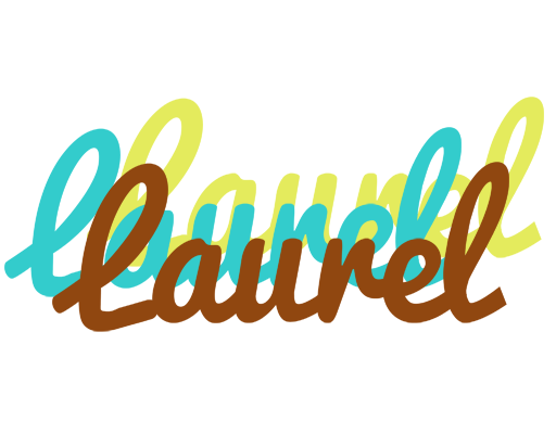 Laurel cupcake logo