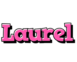 Laurel girlish logo