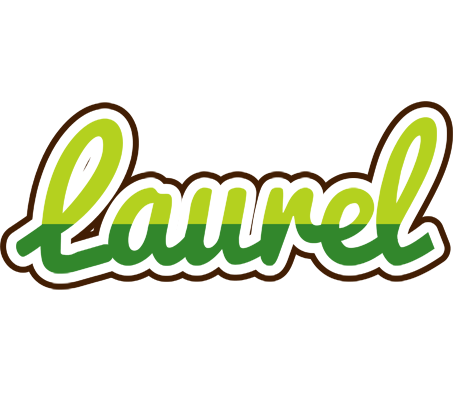 Laurel golfing logo