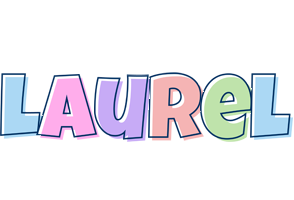 Laurel pastel logo