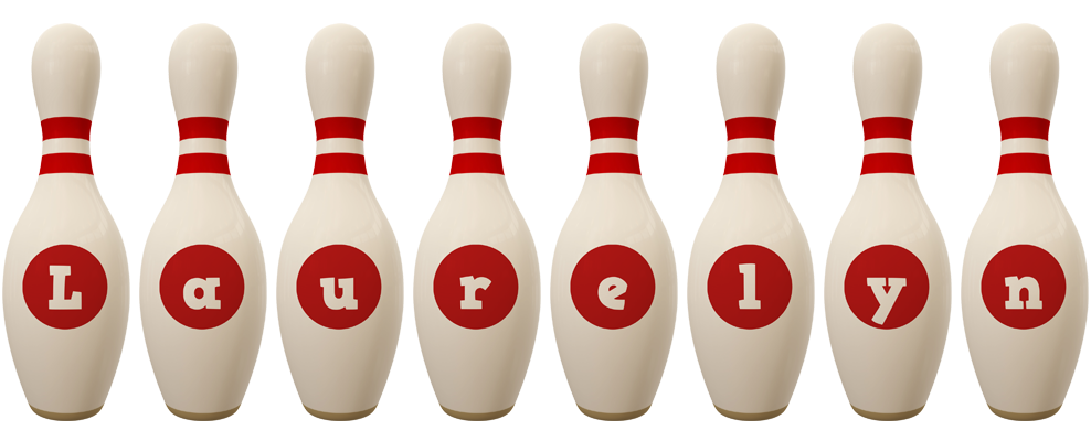 Laurelyn bowling-pin logo