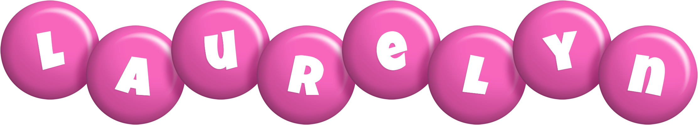 Laurelyn candy-pink logo
