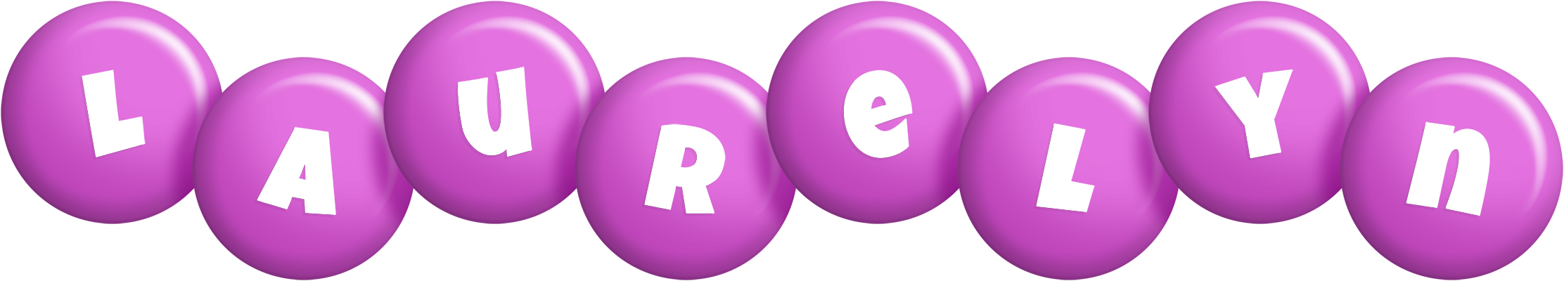 Laurelyn candy-purple logo