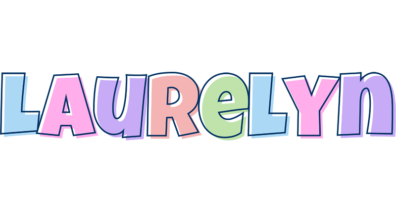 Laurelyn pastel logo