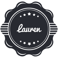 Lauren badge logo