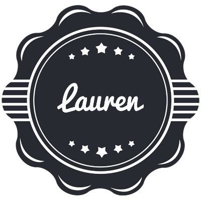 Lauren badge logo