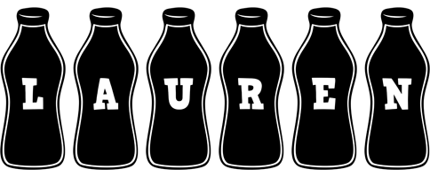 Lauren bottle logo