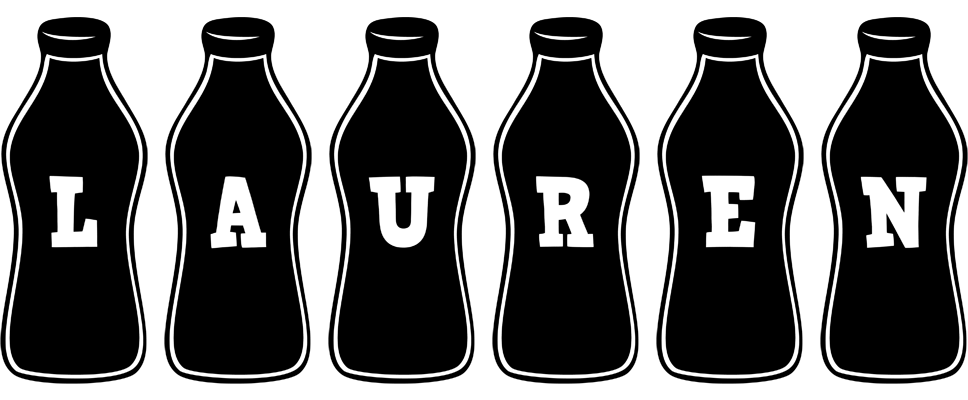 Lauren bottle logo