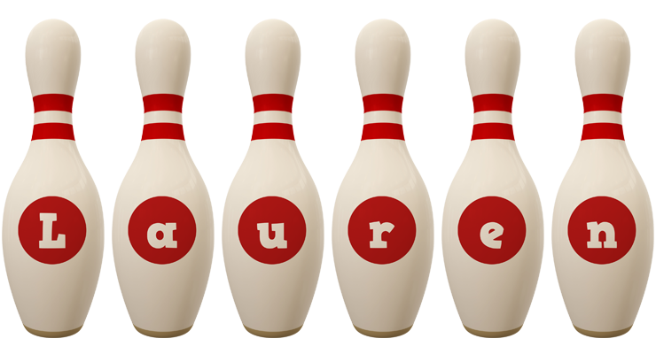 Lauren bowling-pin logo