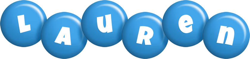 Lauren candy-blue logo