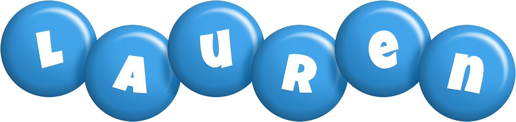 Lauren candy-blue logo