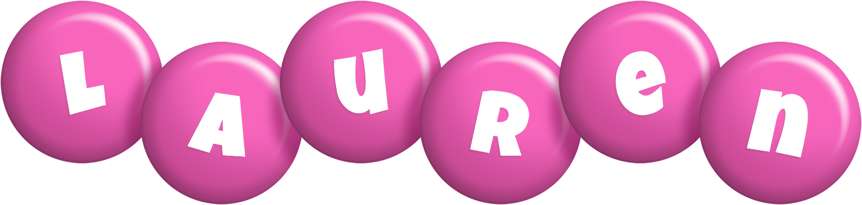 Lauren candy-pink logo