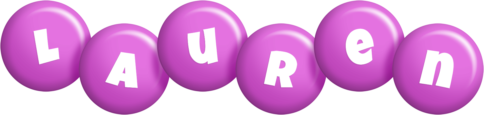 Lauren candy-purple logo
