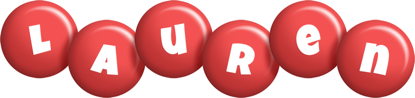 Lauren candy-red logo
