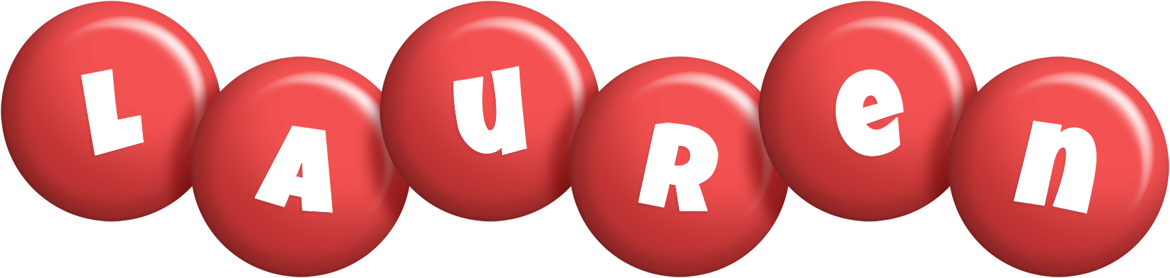 Lauren candy-red logo