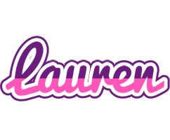 Lauren cheerful logo