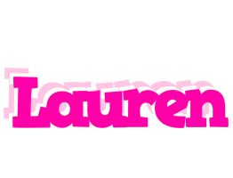 Lauren dancing logo