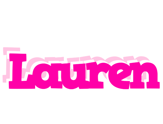 Lauren dancing logo