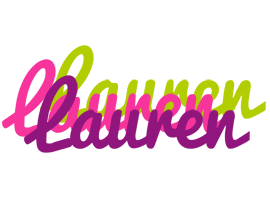 Lauren flowers logo