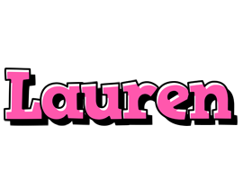 Lauren girlish logo