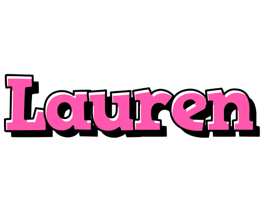 Lauren girlish logo
