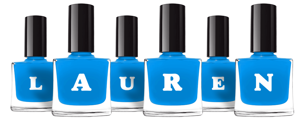 Lauren glossy logo