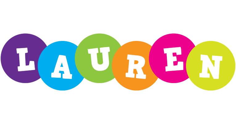 Lauren happy logo