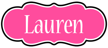 Lauren invitation logo