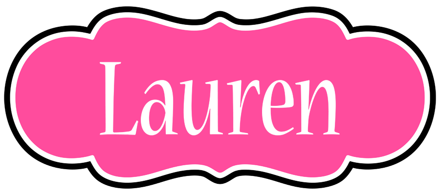 Lauren invitation logo