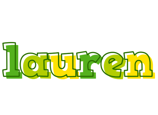 Lauren juice logo