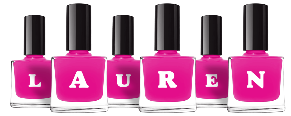 Lauren nails logo