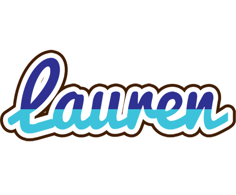 Lauren raining logo