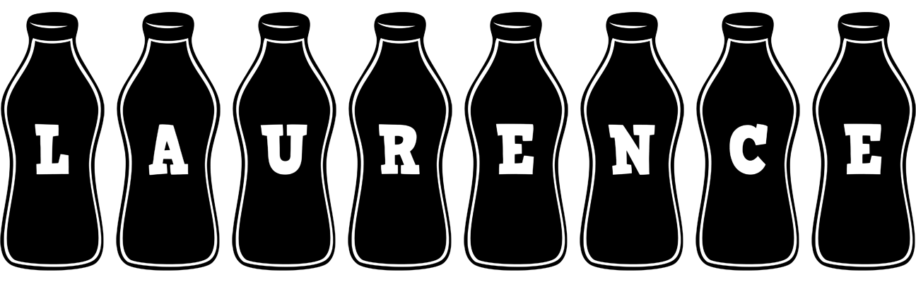 Laurence bottle logo