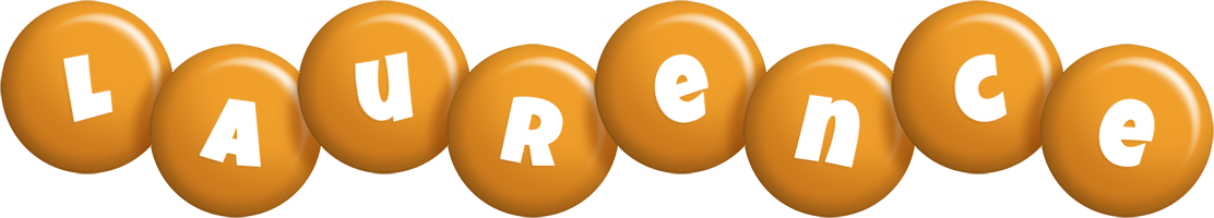 Laurence candy-orange logo