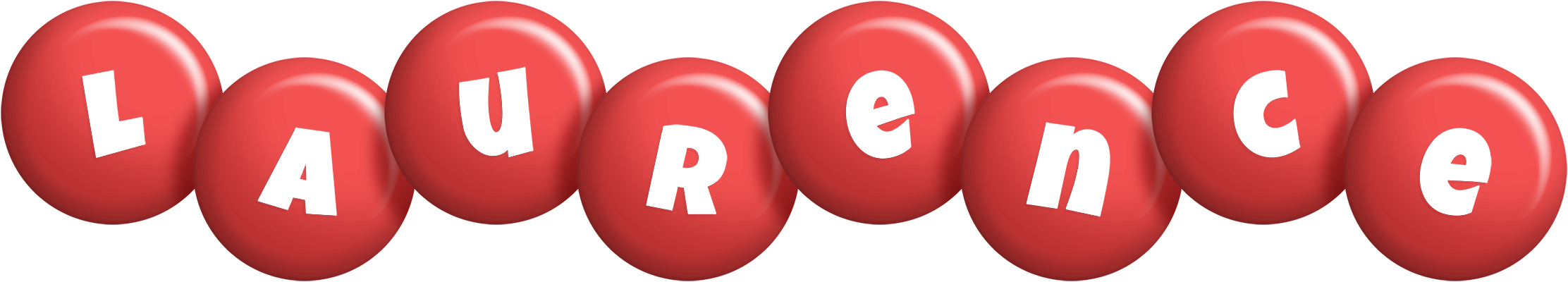 Laurence candy-red logo