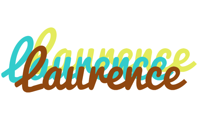 Laurence cupcake logo