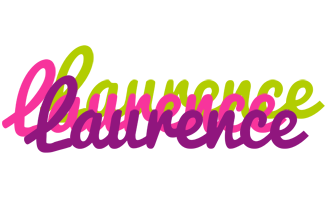 Laurence flowers logo