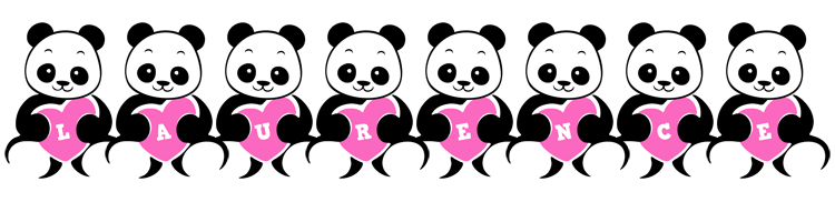 Laurence love-panda logo