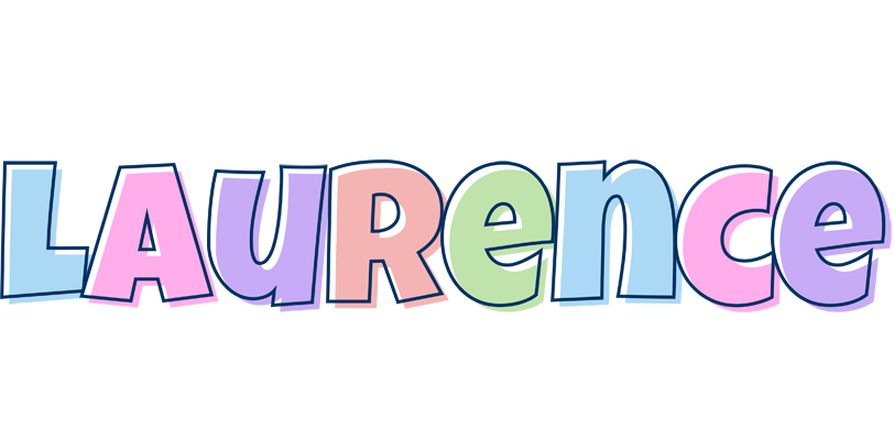 Laurence pastel logo