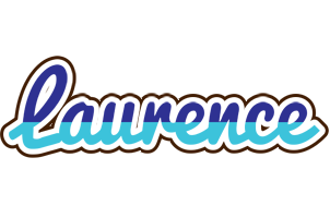 Laurence raining logo