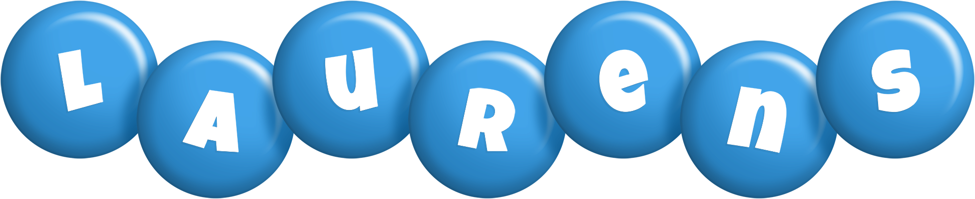 Laurens candy-blue logo