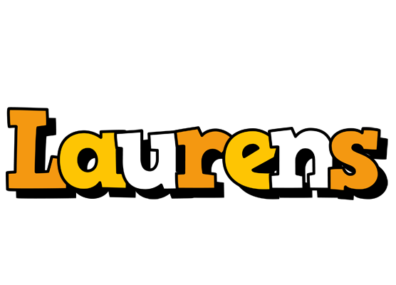 Laurens cartoon logo