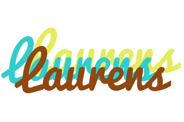 Laurens cupcake logo