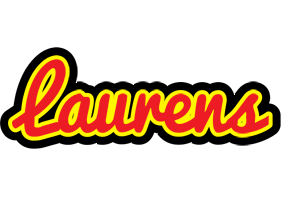 Laurens fireman logo