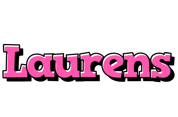 Laurens girlish logo