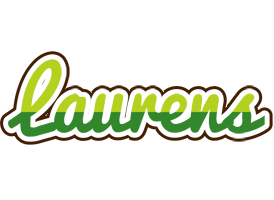 Laurens golfing logo