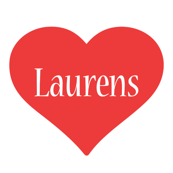 Laurens love logo