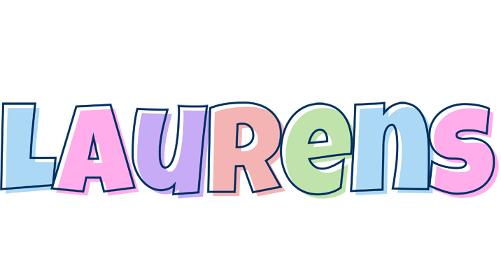 Laurens pastel logo